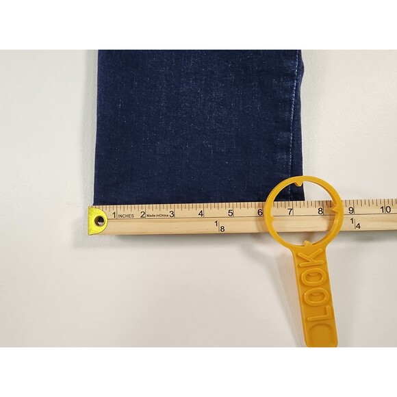 Banana Republic Jeans Mens 34x32 Slim Fit Dark Blue - Picture 9 of 10